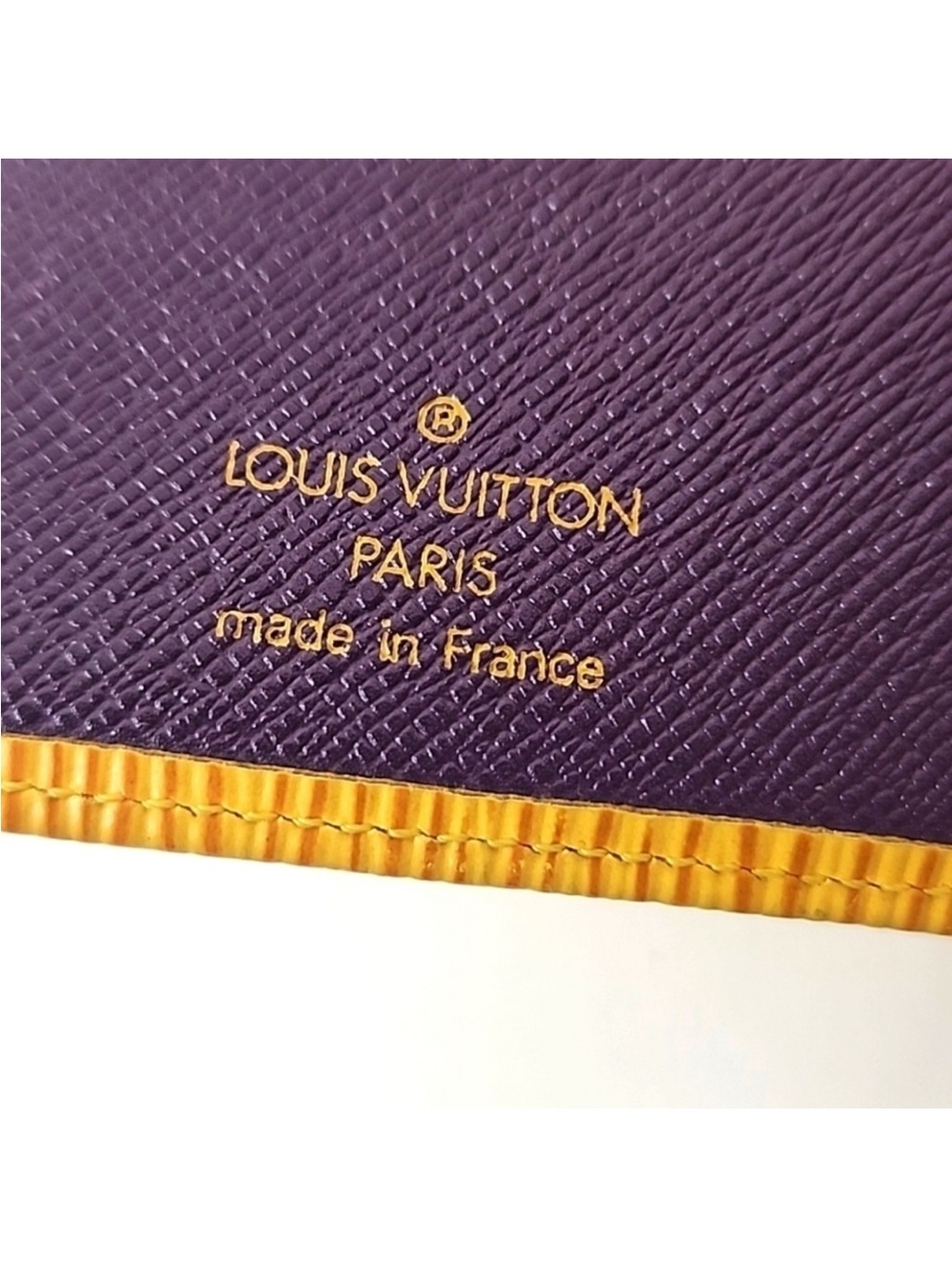Authentic Louis Vuitton Epi Leather Mustard Yellow Kisslock Wallet - Picture 14 of 14